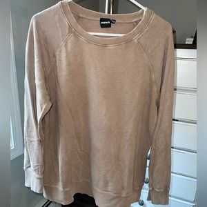 MonoB Taupe Crewneck